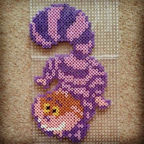 Cheshire Cat Perler Bead Pattern