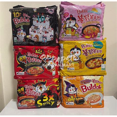 Samyang Buldak Hot Chicken Ramen Korean Noodles Shopee Malaysia