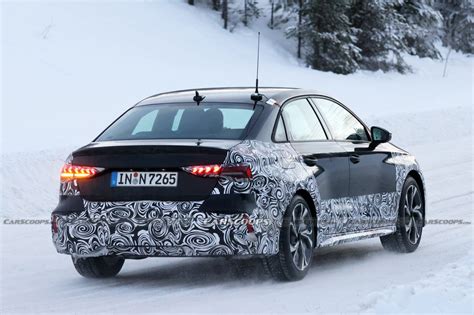 2024 Audi A3 Sedan Spied With Trick LEDs In Northern Europe | Carscoops