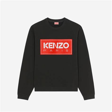 겐조 파리 스웨트셔츠 블랙 Kenzo Kream