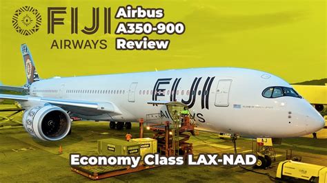 Fiji Airways Economy Review Airbus A350 900 Youtube