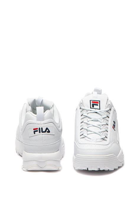 Fila Pantofi Sport De Piele Ecologica Cu Talpa Masiva Cu Striatii