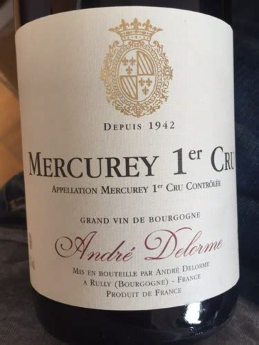 Andr Delorme Mercurey Premier Cru Vivino Us