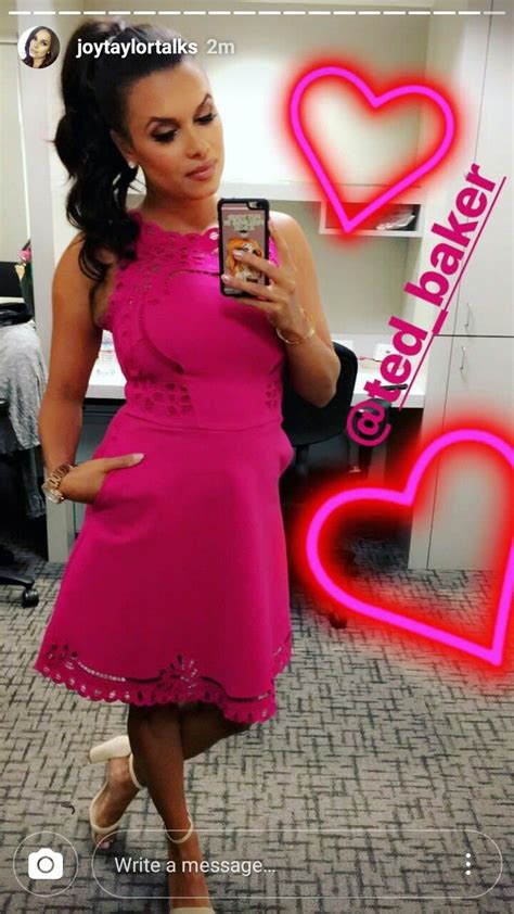 Pin By G A On Joy Taylor Joy Taylor Pink Dress Dress