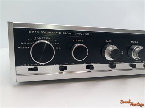 Amplificateur Nikko TRM 40LA SoundHeritage