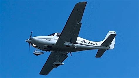 N224jc Cirrus Sr22 Landing At Klew Saturday 792022 Youtube