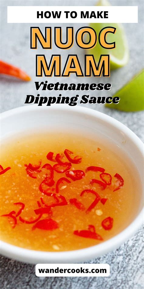 Nuoc Mam Cham Easy Vietnamese Dipping Sauce Artofit