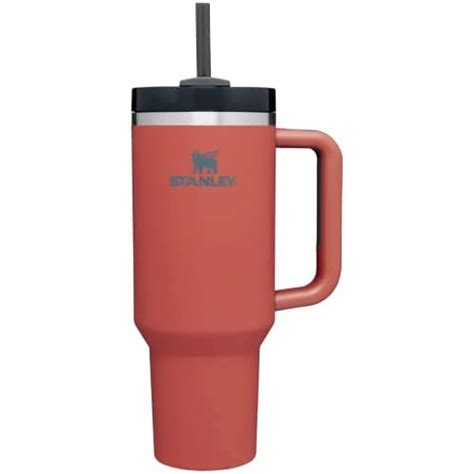 Termo Con Popote Y Tapa Stanley Ml Acero Inoxidable