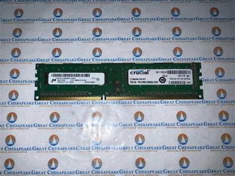 Micron MT8JTF25664AZ-1G4H1 2GB 1RX8 PC3-10600U DDR3 Memory RAM TESTED ...