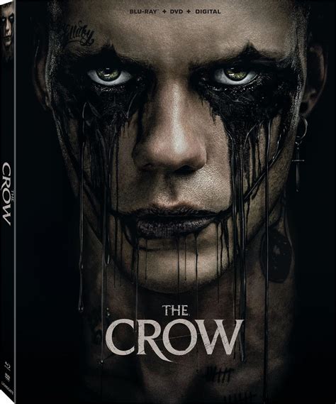 The Crow 2024 Bluray Dvd Digital Bill Skarsgård