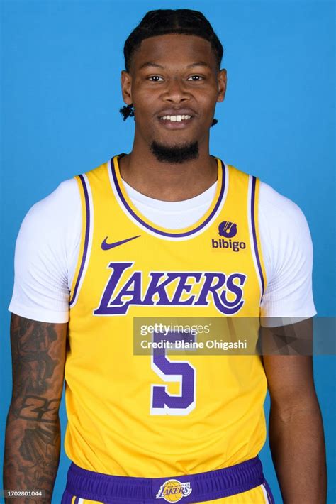 Cam Reddish Of The Los Angeles Lakers Poses For A Headshot During Nba