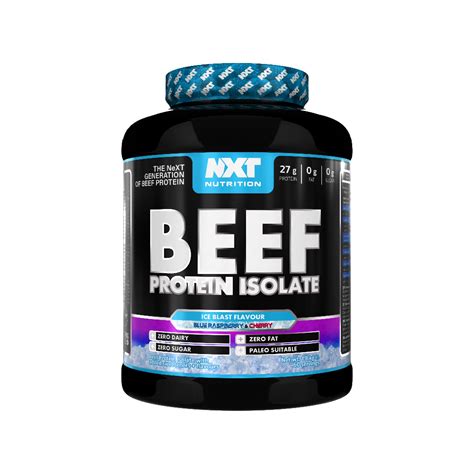 Nxt Nutrition Beef Protein Isolate 1 8kg 60 Servings Feel Good