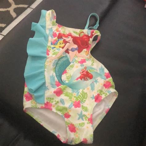 Disney Swim Disney Little Mermaid Bathing Suit 2t Poshmark