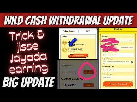 Wild Cash Withdrawal Update Wild Cash Withdrawal Proof Wild Cash