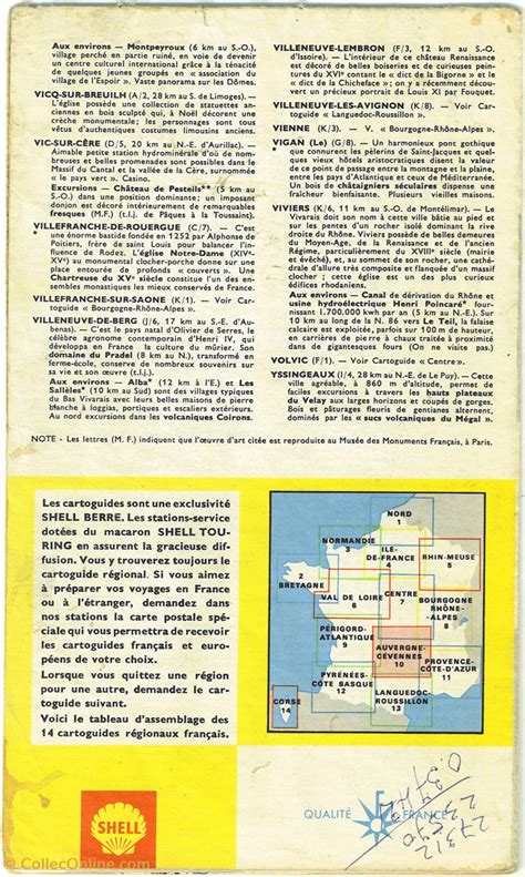 Documents cartes routières pétrolier Shell Old documents Maps