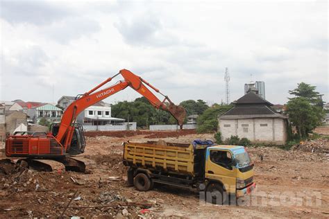 Foto Progres Pembangunan Waduk Lebak Bulus