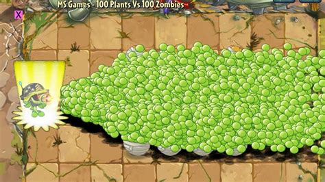 Pvz 2 Challenge 100 Plants Level 1 Vs 100 All Star Zombies Who Will Win Youtube