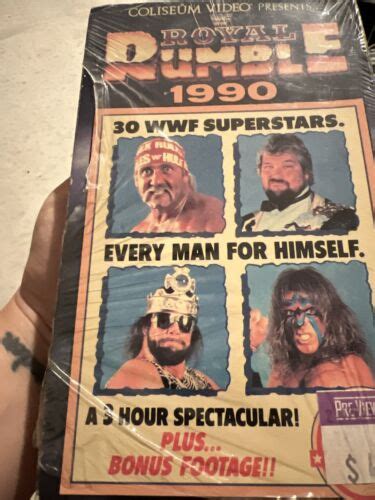 WWF Royal Rumble VHS 1990 COLISEUM VIDEO EBay