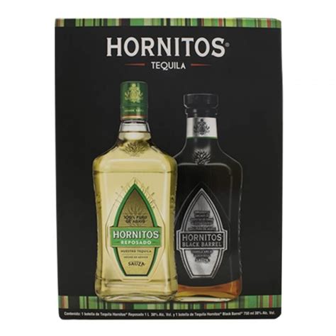 Tequila Anejo Black Barrel Sauza Hornitos 750 Ml 20366