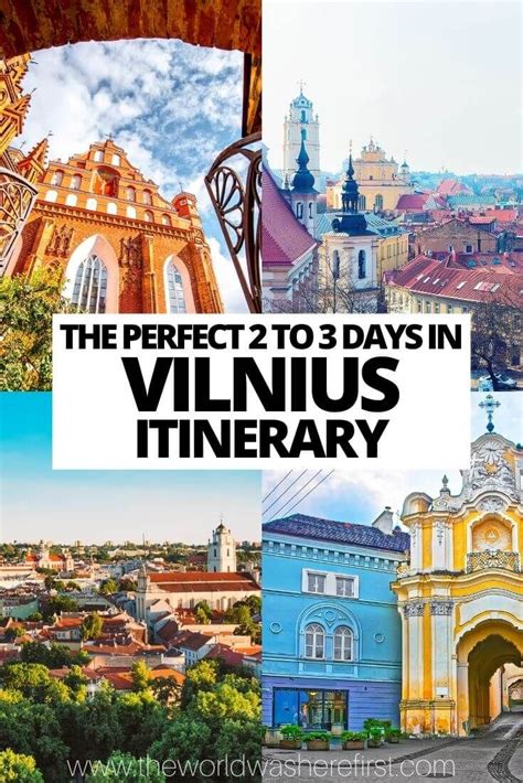 The Perfect To Days In Vilnus S Itinerary Is Here