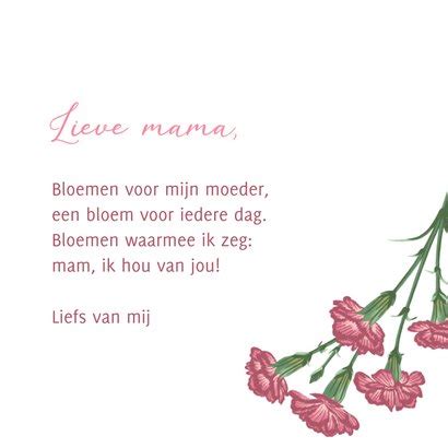 Moederdagkaart Lieve Mama Moederdag Kaarten Kaartje Go