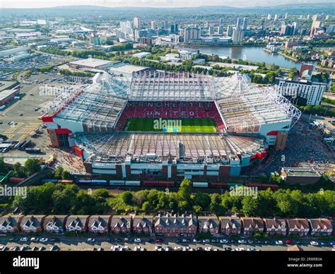 Manchester United Fc Old Trafford Stock Photo Alamy