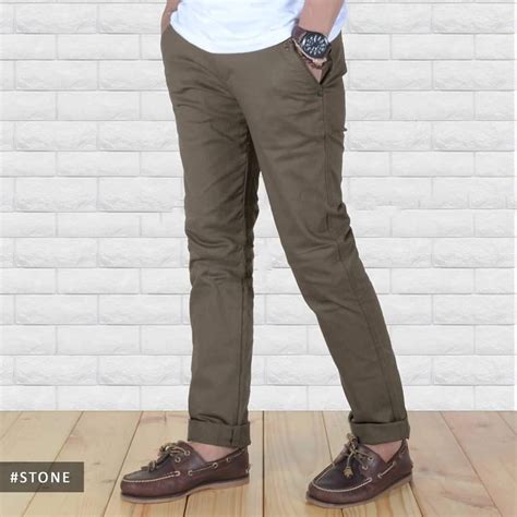 Jual Malmo Celana Chino Pria Big Size Jumbo Slim Fit Original Panjang