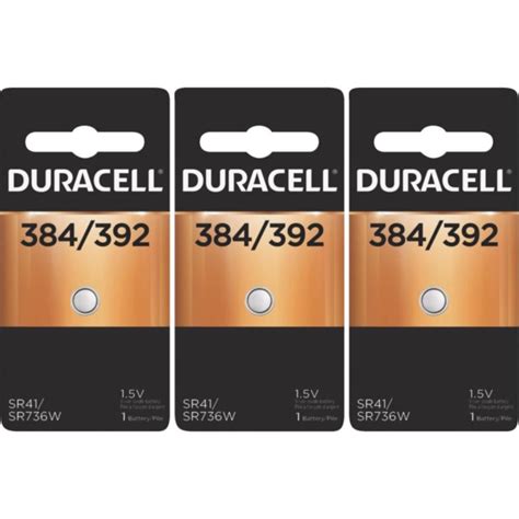 Pack Duracell Power Preserve Silver Oxide Battery And