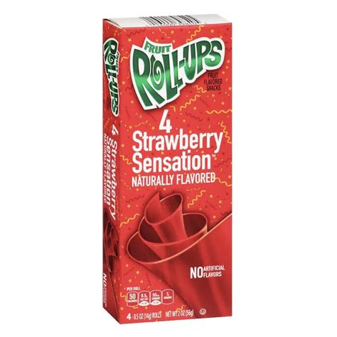 Betty Crocker Fruit Roll Ups Strawberry Sensation 56g Kaufen 3 99