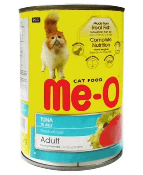 Jual Meo Cat Food Pakan Kucing Kaleng Wetbasah 400 Gram Rasa Tuna Di