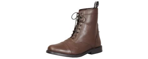 Tuffrider Mens Baroque Lace Up Laced Paddock Boots Horseloverz