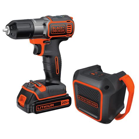 Black Decker Volt Max Lithium Ion Cordless Drill Driver And