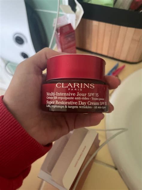 Clarins Multi Intensive Jour Spf Cr Me Lift Repulpante Anti Rides