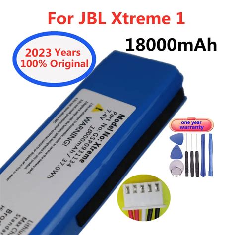 2023 100 Original Novo 18000mah 37 0wh Bateria Para Jbl Xtreme1 Extreme