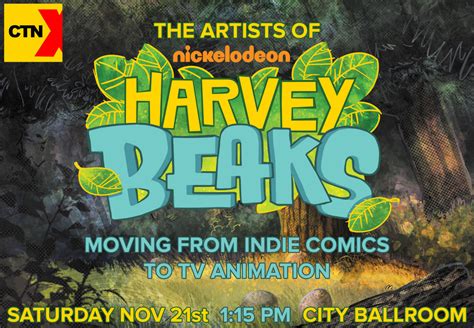 Nickelodeon Animation - This weekend @ CTNx Join the Harvey Beaks crew ...