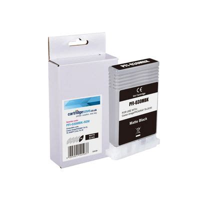 Compatible Canon Pfi Mbk Matte Black Ink Cartridge C