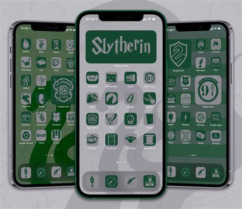 Harry Potter Slytherin App Icons Free Ios Harry Potter App Icons