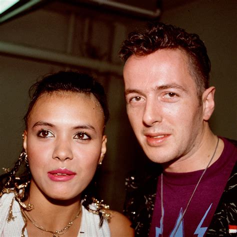 Annabella Lwin Bow Wow Wow Joe Strummer The Clash Backstage At