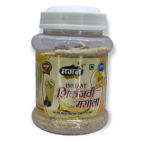 Magan G Instant Shikanjvi Masala Packaging Type Jar At Rs