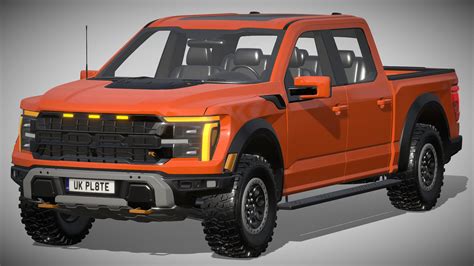 Ford F 150 Raptor 2024 Buy Royalty Free 3d Model By Zifir3d 44aca8c Sketchfab Store