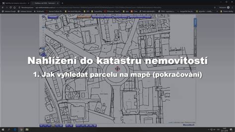 Nahl En Do Katastru Nemovitost Jak Vyhledat Parcelu Youtube