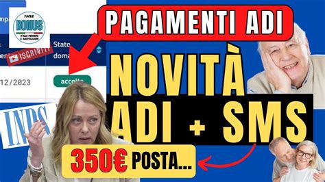 Inps Pagamenti Assegno Di Inclusione Doppio Messaggio Carta Adi