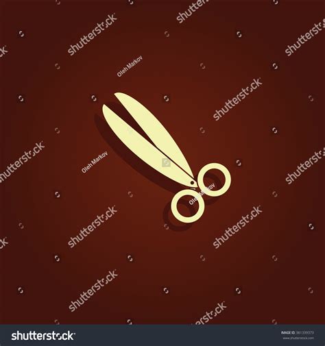 Scissors Icon. Stock Photo 381339373 : Shutterstock