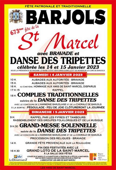 Fête de la Saint Marcel bravade et danse des Tripettes Fête