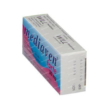 Mediaven Forte 30mg 30 Tabletten Hier Online Bestellen FARMALINE Be