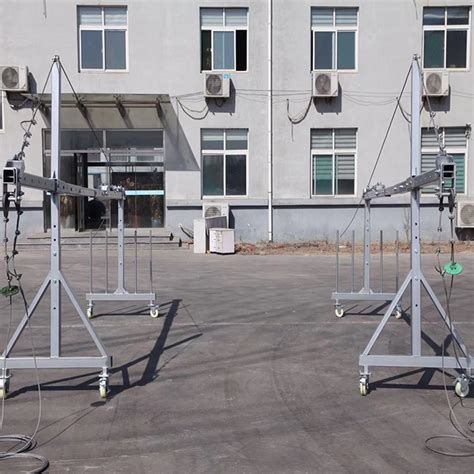 Hot Galvanized ZLP 800 Temporary Suspended Platform Cradle Go Higher