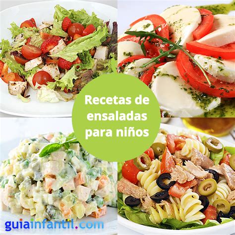 Deliciosas Recetas De Ensaladas Para Ni Os Guiainfantil