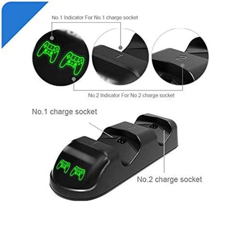 Wholesale Controller USB Charging Station Dock for 2 DualShock 4 ...