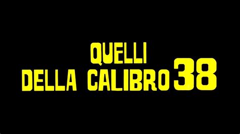 Colt 38 Special Squad 1976 Original Italian Trailer Youtube