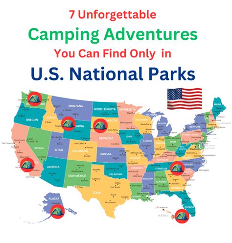 7 Unforgettable Camping Adventures You Can Only Find in U.S. National Parks